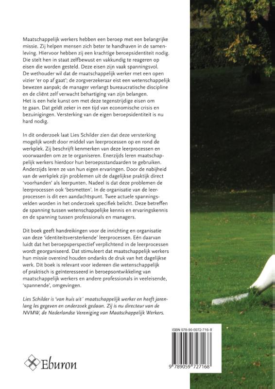 Leren dat maatschappelijk werkt Leren dat maatschappelijk werkt achterkant