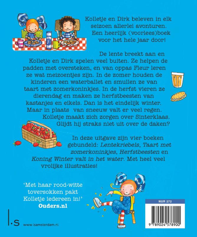 Een jaar lang toveren met Kolletje & Dirk / Kolletje & Dirk achterkant