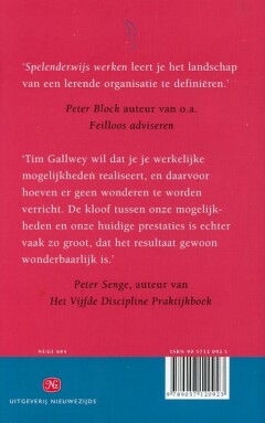 SPELENDERWIJS WERKEN achterkant