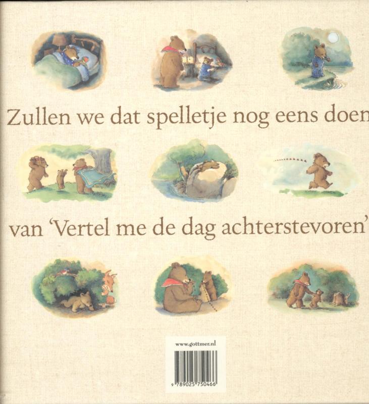 Een Dag Achterstevoren achterkant