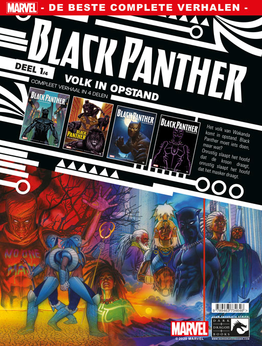 Black Panther  -   Volk in opstand achterkant