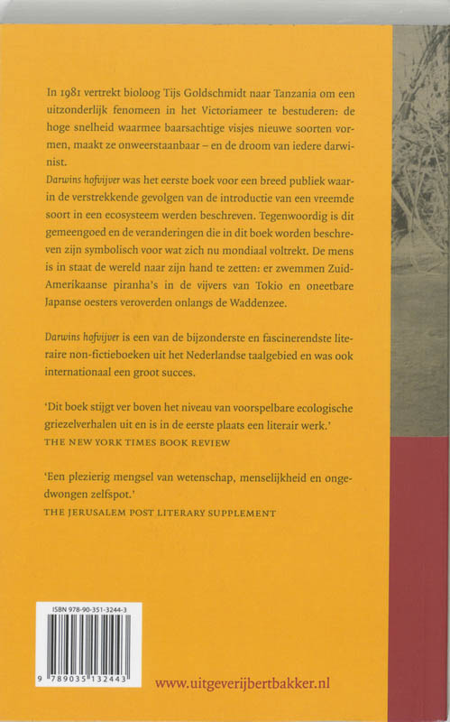 Darwins hofvijver achterkant