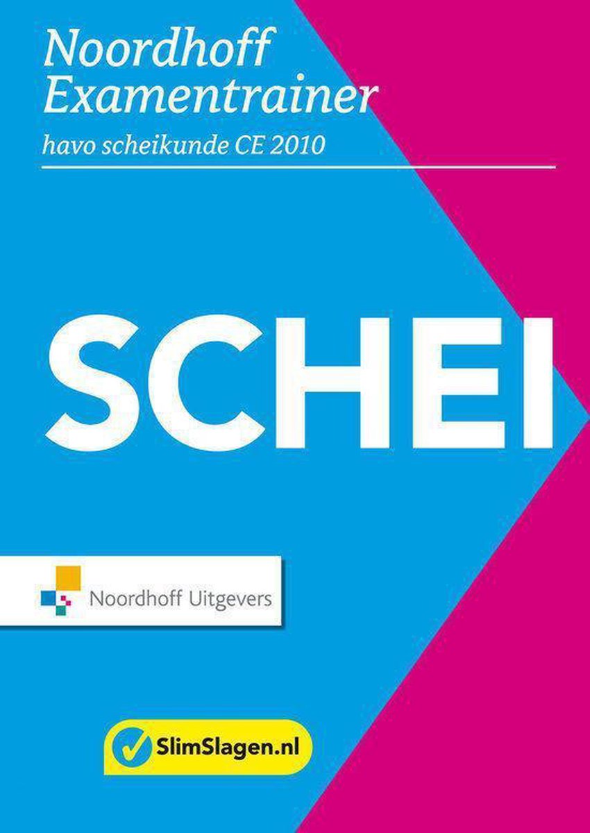 Noordhoff Examentrainer / Havo / deel scheikunde CE 2010
