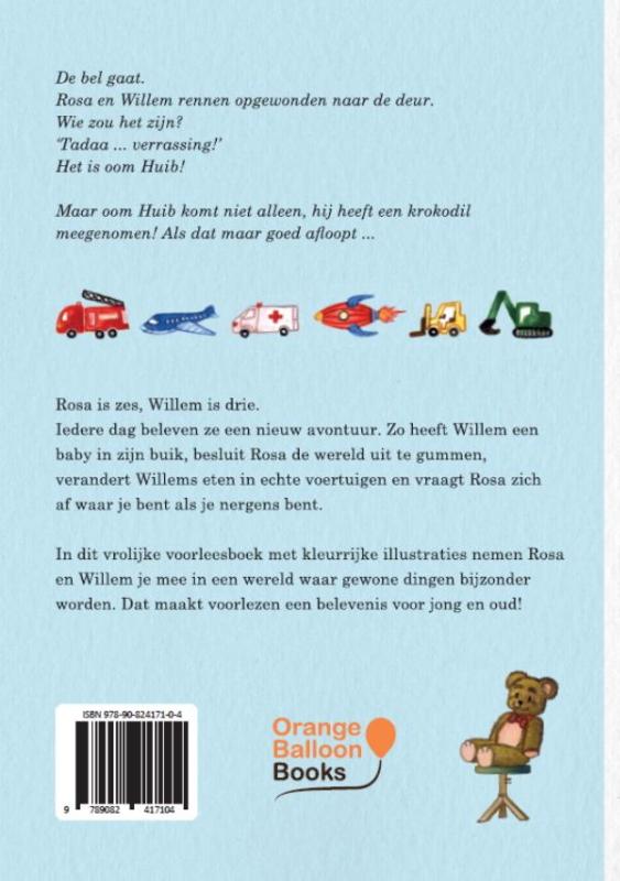 De avonturen van Rosa & Willem achterkant