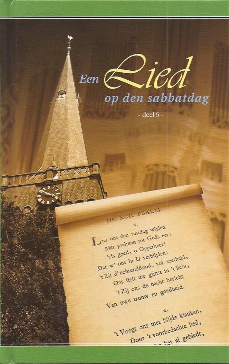 boekenbalie_9789071287879_cover Een Lied op den Sabbatdag - Deel 5