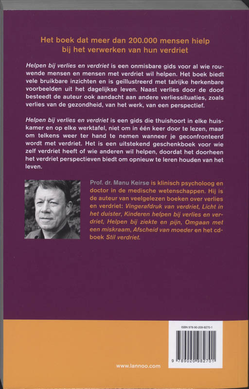 Helpen bij verlies en verdriet Helpen bij verlies en verdriet achterkant