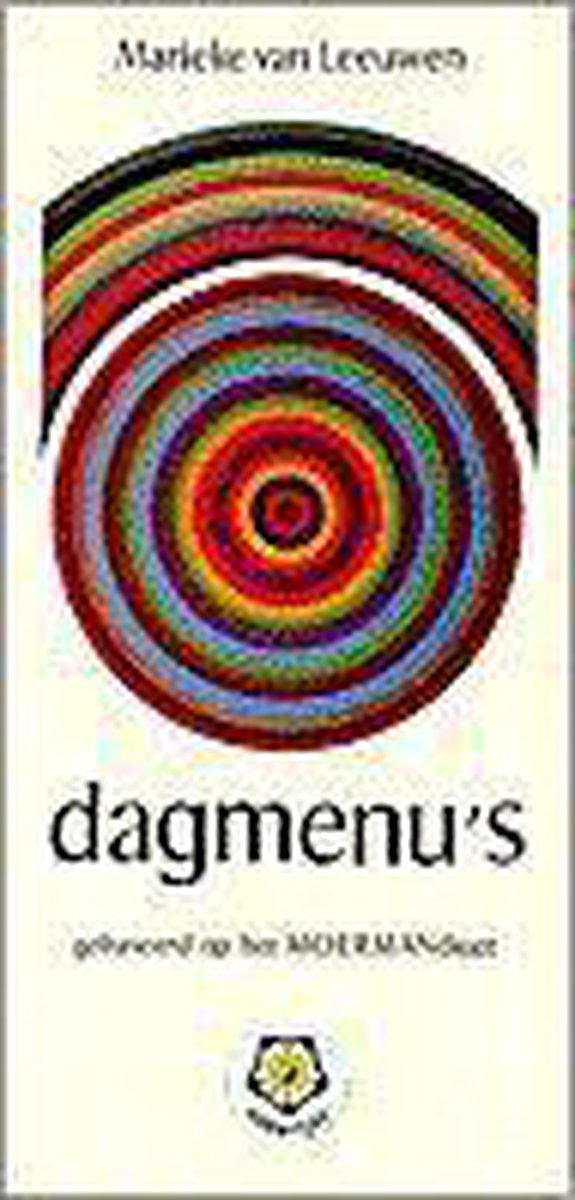 boekenbalie_9789020206753_cover Dagmenu's / Ankertjes / 110