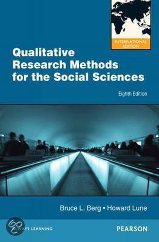 Qualitative Research Methods for the Social Sciences