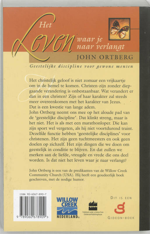 Het leven waar je naar verlangt Het leven waar je naar verlangt achterkant