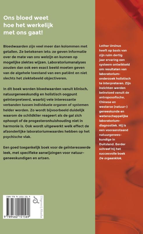 Mijn bloed vertelt mij ... achterkant