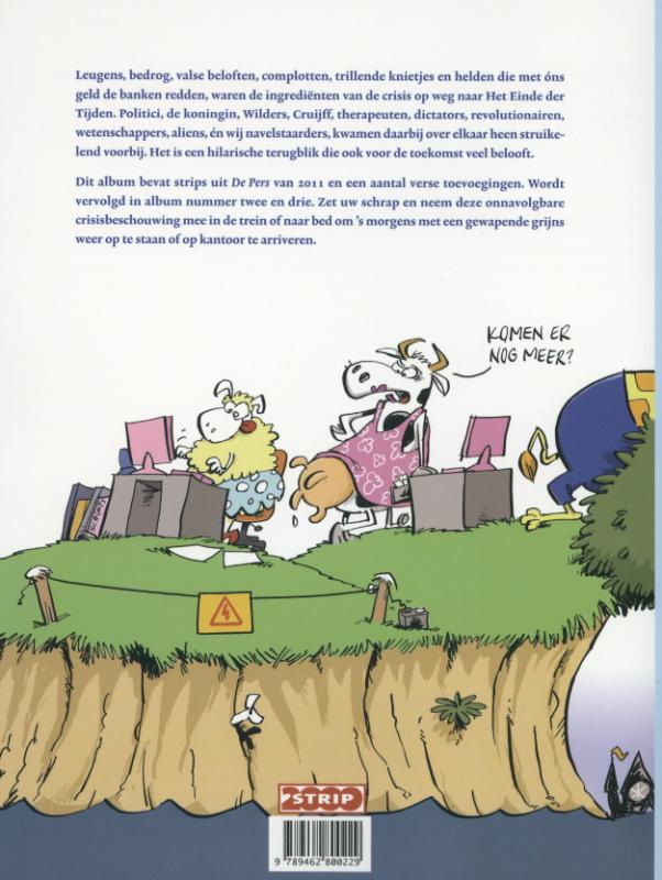 Zoociety 01. het einde van de wereld achterkant