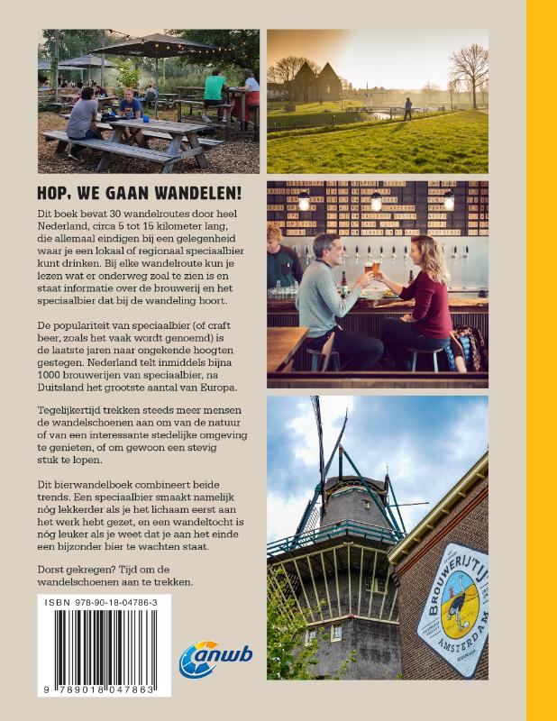 Het grote Nederlandse Bierwandelboek achterkant