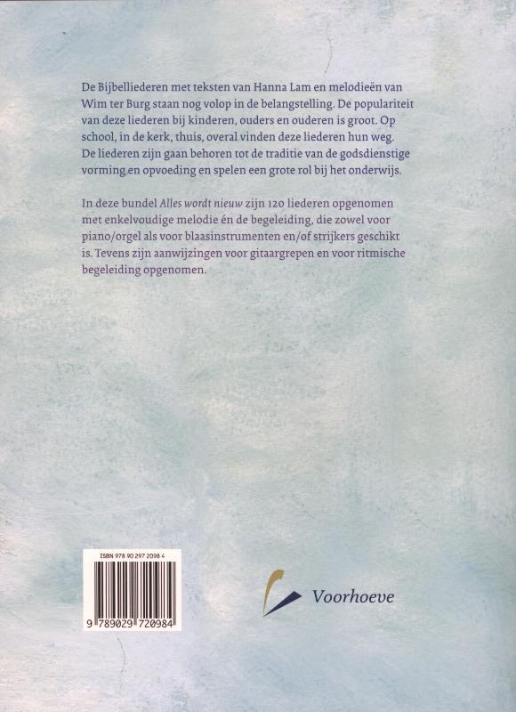 Alles wordt nieuw achterkant