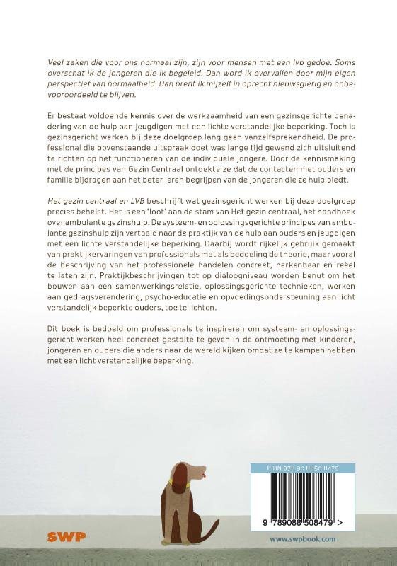 Het gezin centraal en LVB achterkant