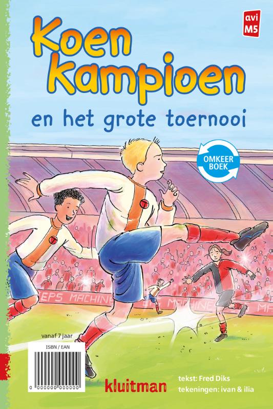 Koen Kampioen en de superbeker / Koen Kampioen achterkant