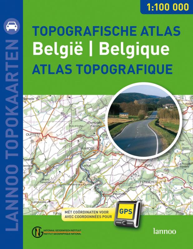 Topografische Wegenatlas Belgie = Atlas Routier Topographique Belgique