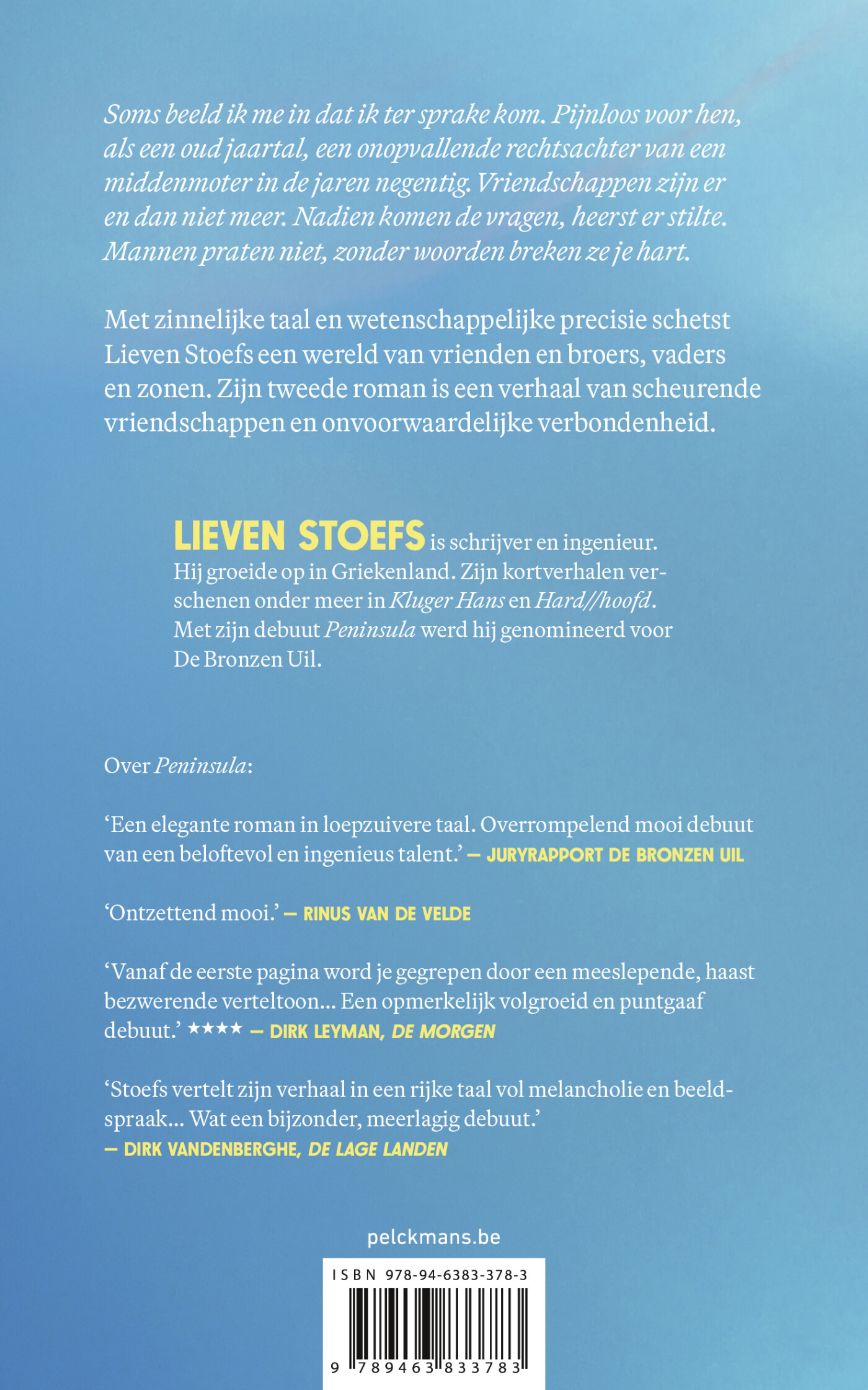 De zomer toen achterkant