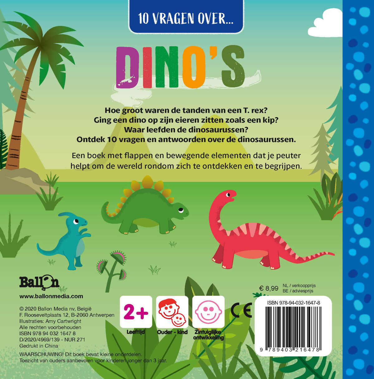 Dino's / 10 vragen over... achterkant