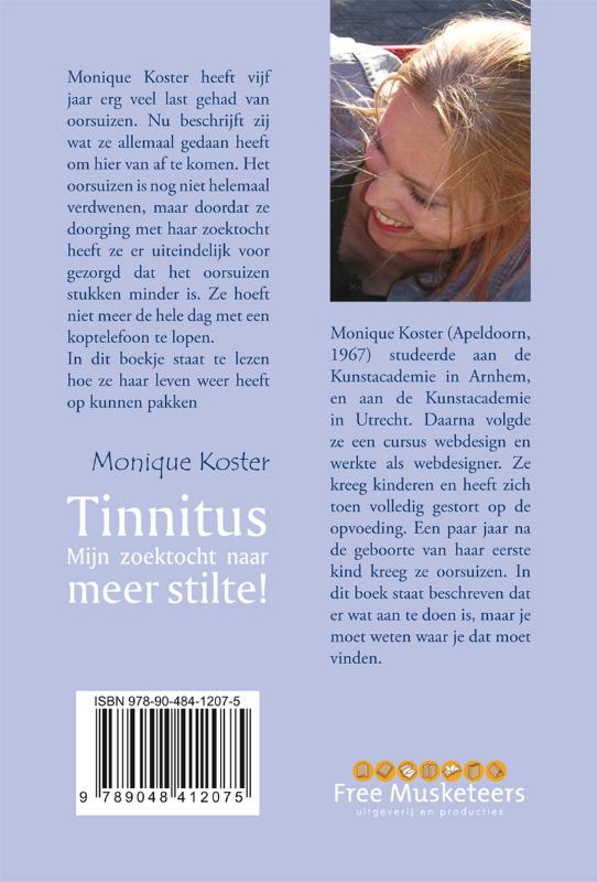 Tinnitus - Mijn zoektocht naar meer stilte! achterkant