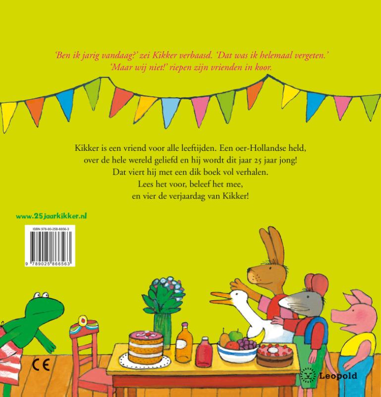 Het vrolijke voorleesboek van Kikker Het vrolijke voorleesboek van Kikker achterkant