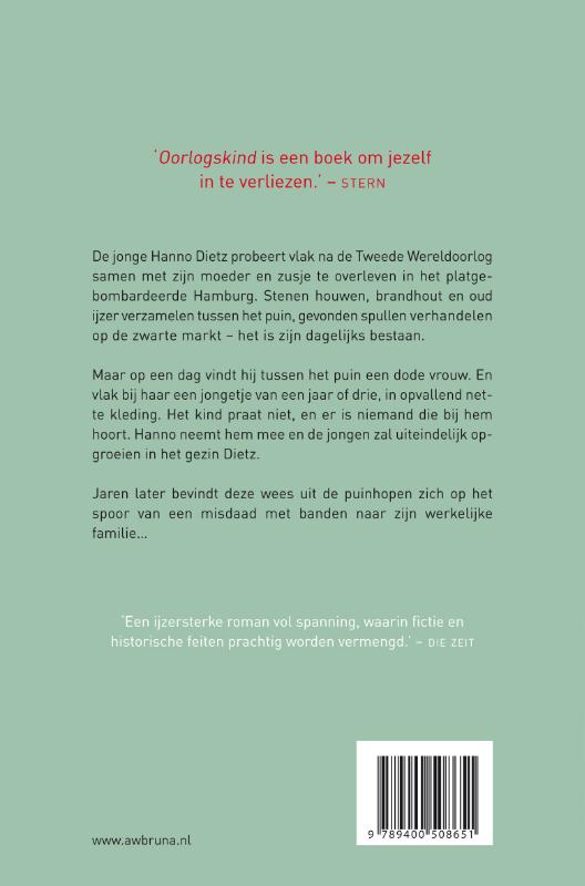 Oorlogskind Oorlogskind achterkant