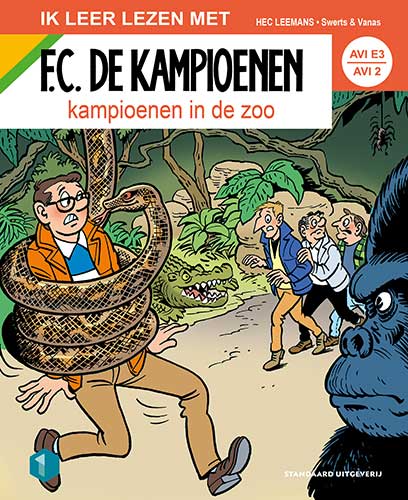 boekenbalie_9789002273308_cover F.C. De Kampioenen AVI E3: Kampioenen in de zoo / F.C. De Kampioenen / 1