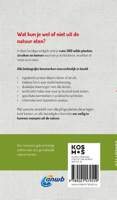 Welke eetbare wilde plant is dat? / Welke is dat? Natuurgidsen achterkant