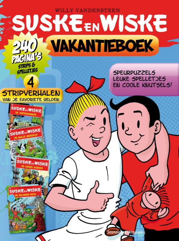 Suske en Wiske vakantieboek 2013 (4 stripverhalen/240 pagina's dik)