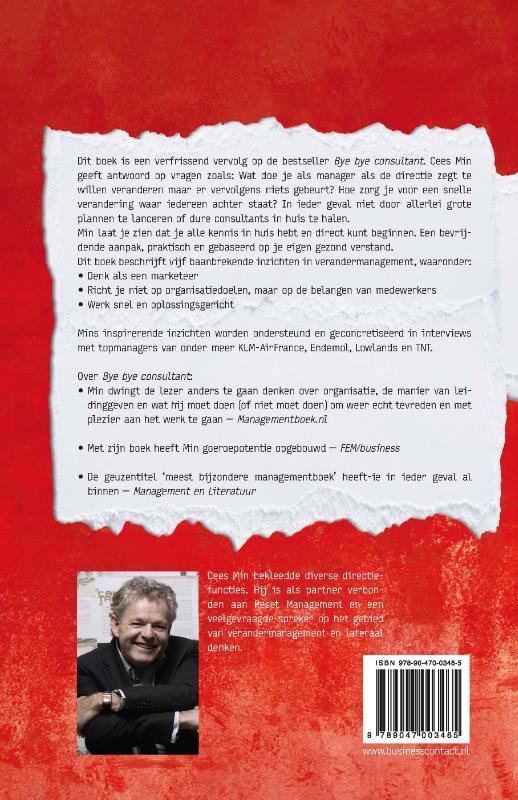 Veranderen met gezond verstand achterkant