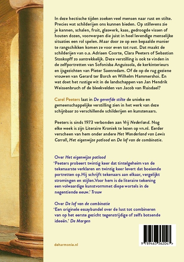 Geverfde stilte achterkant