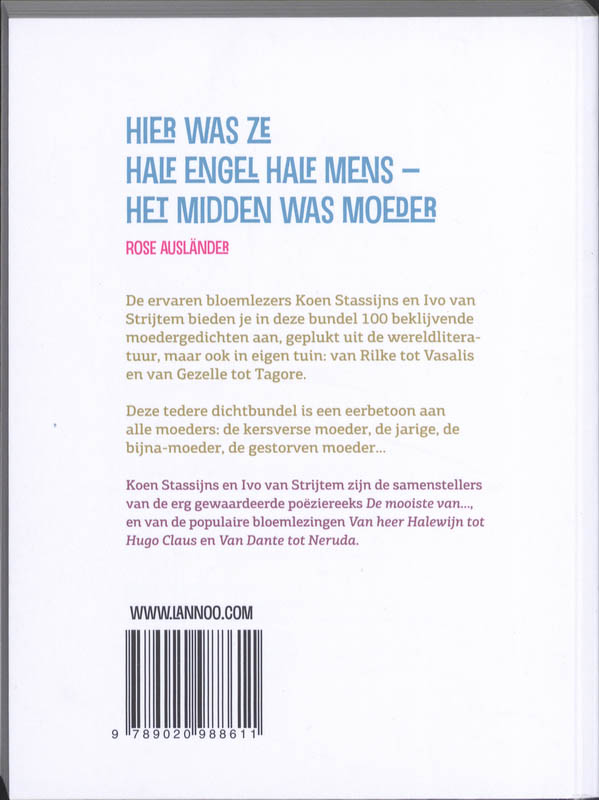 Half Mens, Half Engel En Midden Is Moeder achterkant