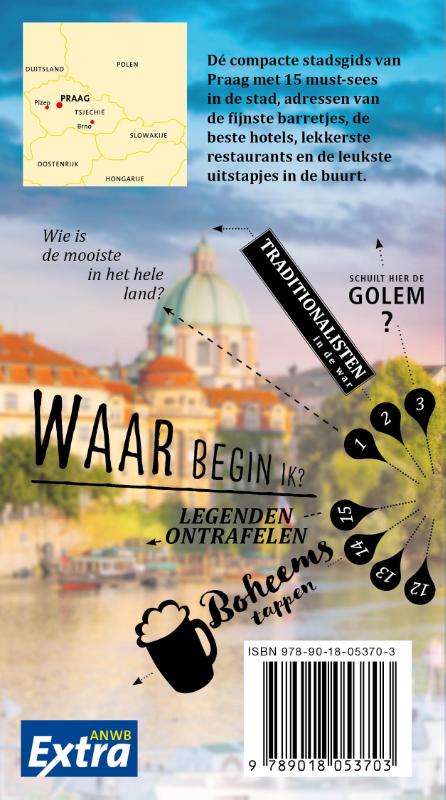 Praag / ANWB Extra achterkant