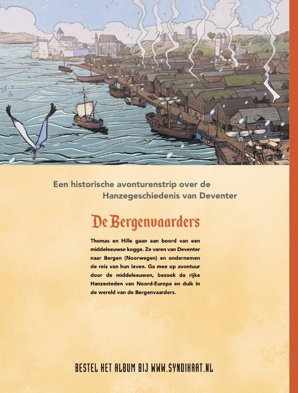 De Bergenvaarders deel 1 / De Bergenvaarders / 1 achterkant