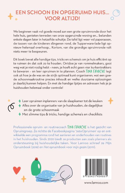 Grip op je huishouden achterkant