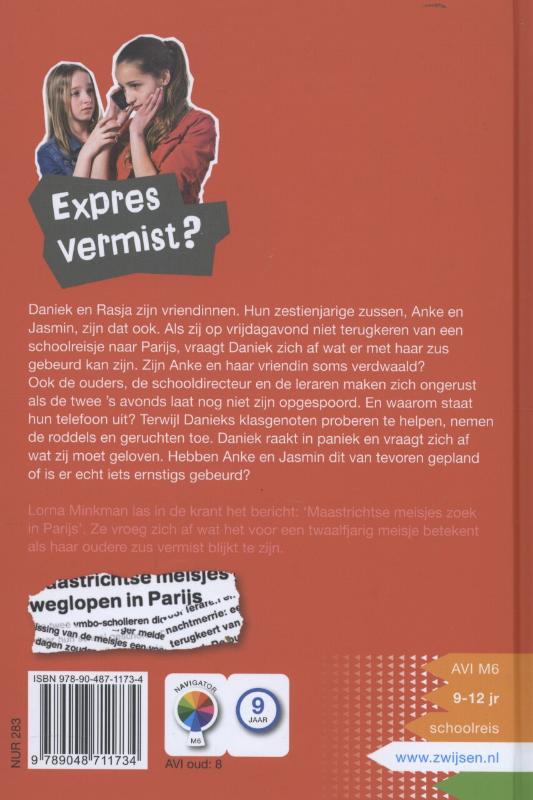 Nieuws! - Expres vermist achterkant