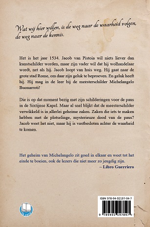 Het geheim van Michelangelo achterkant