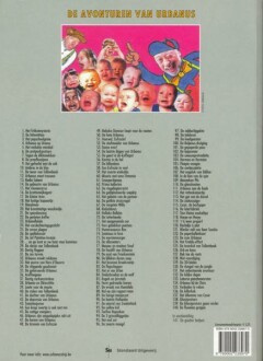 De fluwelen grapjas / Urbanus / 140 achterkant
