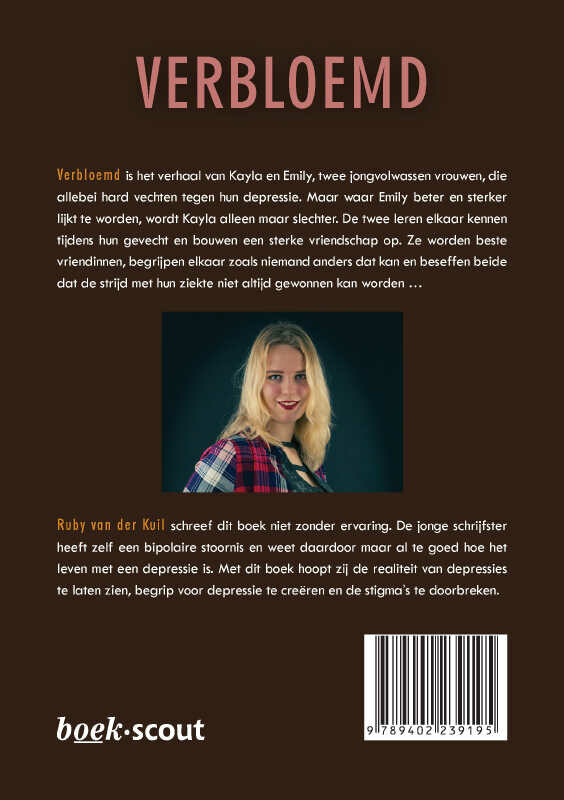 Verbloemd achterkant