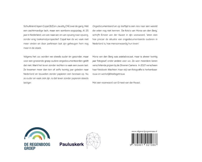 Ongedocumenteerd en op leeftijd achterkant