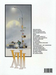 Alle tranen van de hel / XIII / 3 achterkant