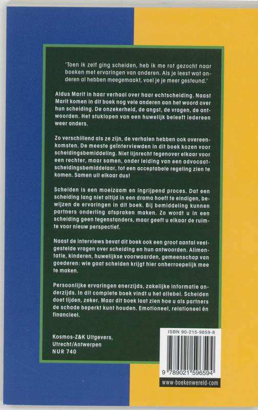 Samen Uit Elkaar achterkant