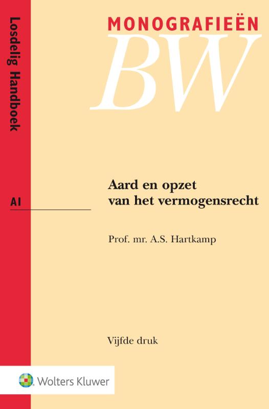 Monografieen BW  -   Aard en opzet van het vermogensrecht