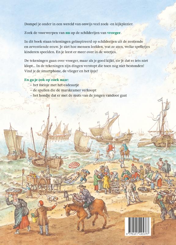Vroeger en nu achterkant
