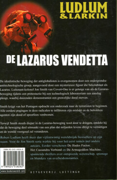 De Lazarus vendetta achterkant