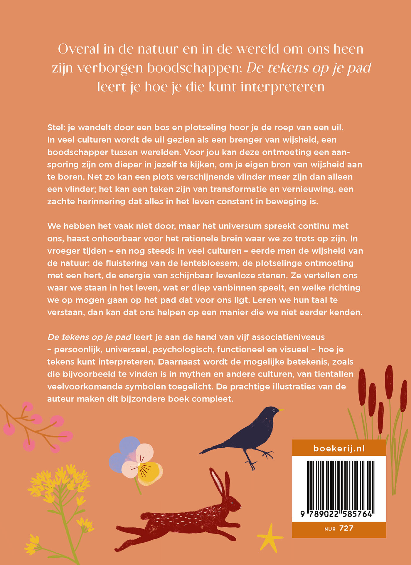 De tekens op je pad achterkant