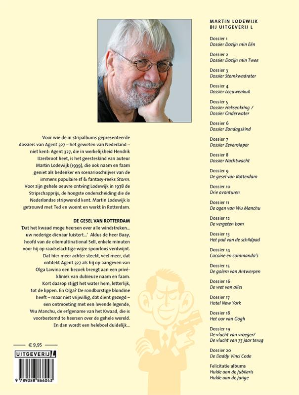 Dossier De gesel van Rotterdam / Agent 327 / 9 achterkant