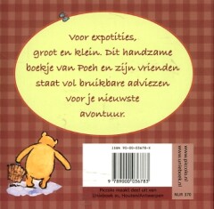 Positieve Poeh, een boek voor exposities en avonturen achterkant