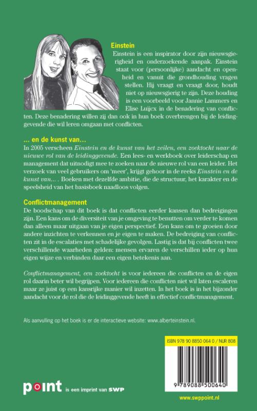 Einstein en de kunst van conflicthantering Einstein en de kunst van conflicthantering achterkant