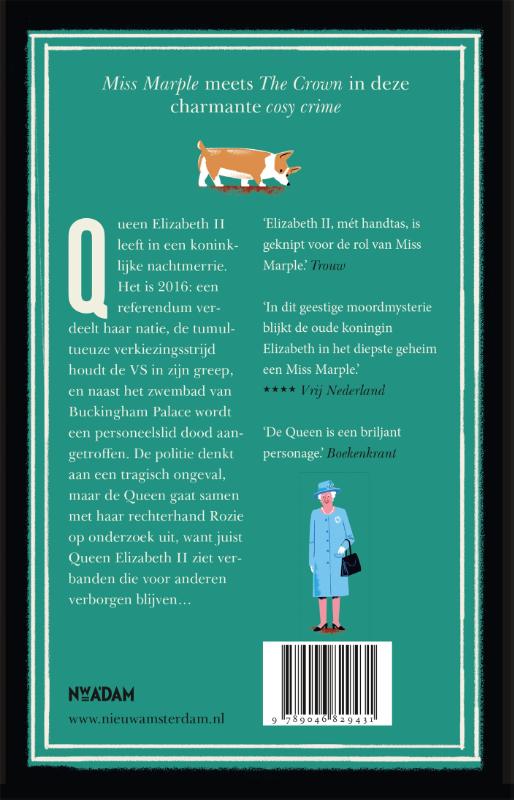 De moord op Buckingham Palace / Hare Majesteit de Queen onderzoekt / 2 De moord op Buckingham Palace / Hare Majesteit de Queen onderzoekt / 2 achterkant