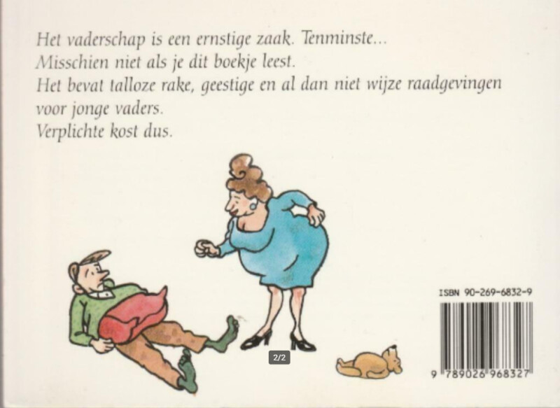 (On)wijze raad voor aanstaande vaders achterkant